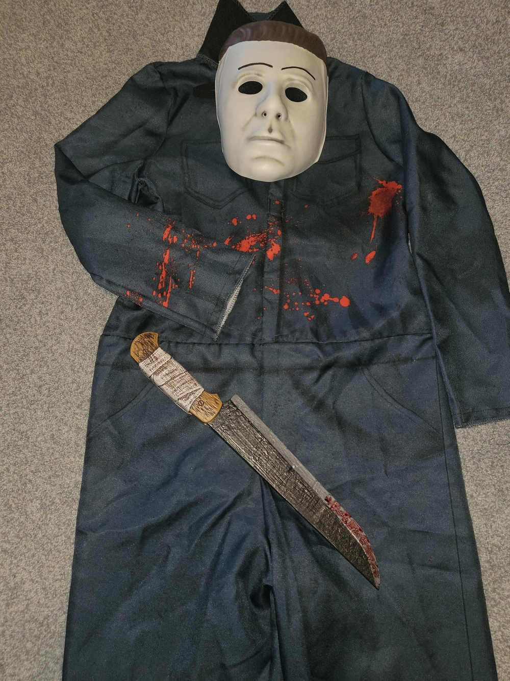 Kids Halloween Horror Costume with Mask -
